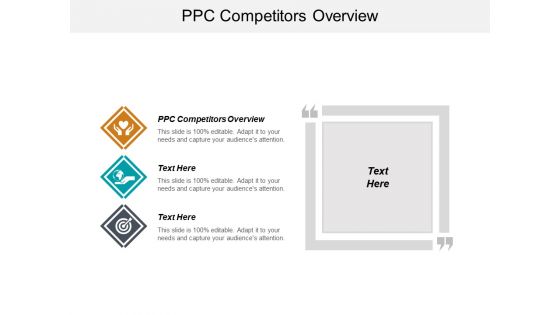 PPC Competitors Overview Ppt PowerPoint Presentation Outline Deck Cpb