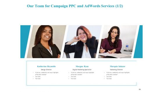 PPC Services And Adwords Management Proposal Ppt PowerPoint Presentation Complete Deck With Slides