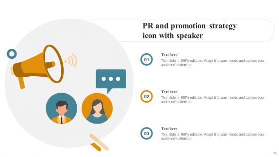 PR And Promotion Strategy Ppt PowerPoint Presentation Complete Deck With Slides