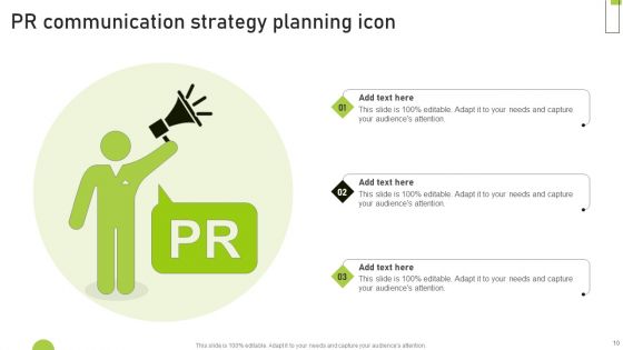PR Communication Strategy Ppt PowerPoint Presentation Complete Deck With Slides