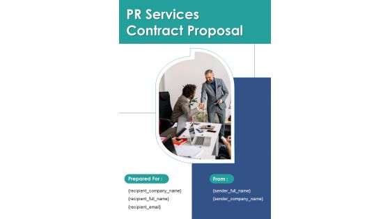 PR Services Contract Proposal Example Document Report Doc Pdf Ppt