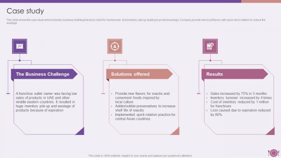 Packaged Food Firm Description Case Study Download PDF Packaged Food Firm Description Case Study Download PDF