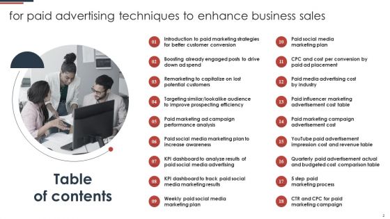 Paid Advertising Techniques To Enhance Business Sales Ppt PowerPoint Presentation DK MD