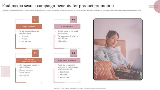 Paid Media Search Ppt PowerPoint Presentation Complete Deck With Slides