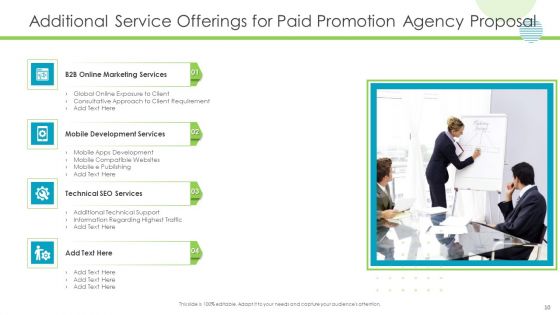 Paid Promotion Agency Proposal Ppt PowerPoint Presentation Complete Deck With Slides
