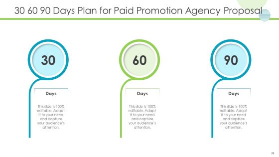Paid Promotion Agency Proposal Ppt PowerPoint Presentation Complete Deck With Slides