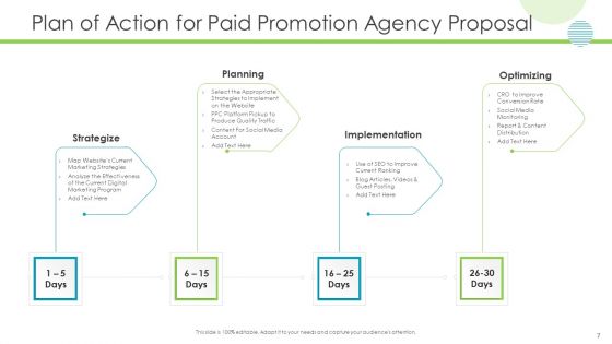 Paid Promotion Agency Proposal Ppt PowerPoint Presentation Complete Deck With Slides