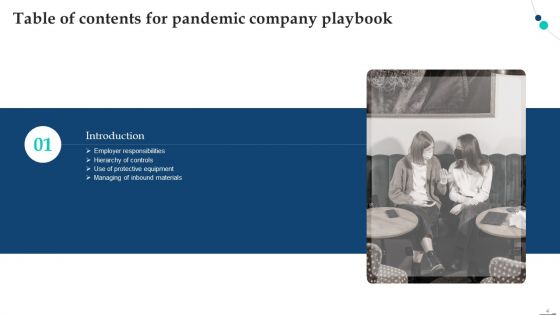 Pandemic Company Playbook Ppt PowerPoint Presentation Complete Deck With Slides