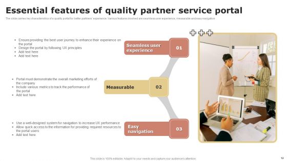 Partners Service Portal Ppt PowerPoint Presentation Complete Deck With Slides