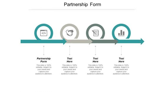 Partnership Form Ppt PowerPoint Presentation Icon Backgrounds Cpb