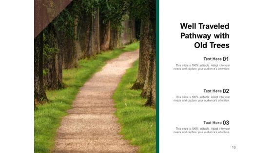 Passage Old Trees Mountain Top Ppt PowerPoint Presentation Complete Deck
