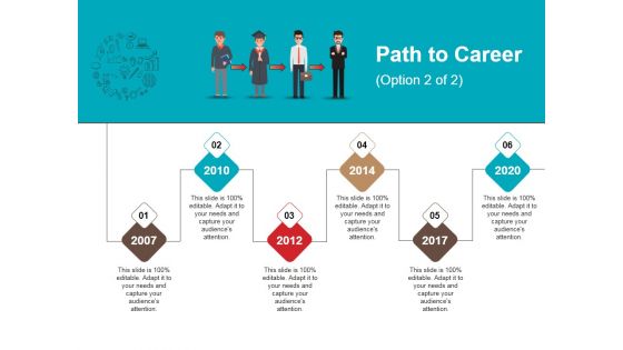 Path To Career Ppt PowerPoint Presentation Slides Professional