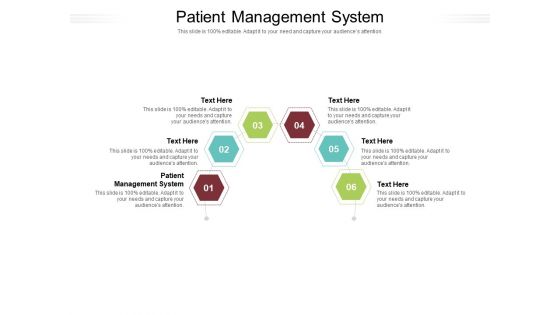 Patient Management System Ppt PowerPoint Presentation Styles Ideas Cpb Pdf
