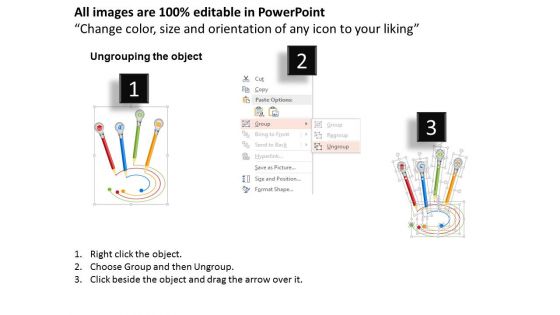Pencils With Bulbs For Idea Formation Powerpoint Templates