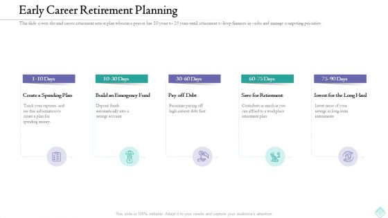 Pension Planner Early Career Retirement Planning Structure PDF Pension Planner Early Career Retirement Planning Structure PDF