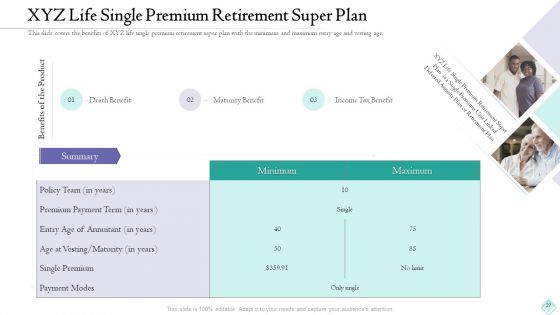 Pension Planner Ppt PowerPoint Presentation Complete With Slides