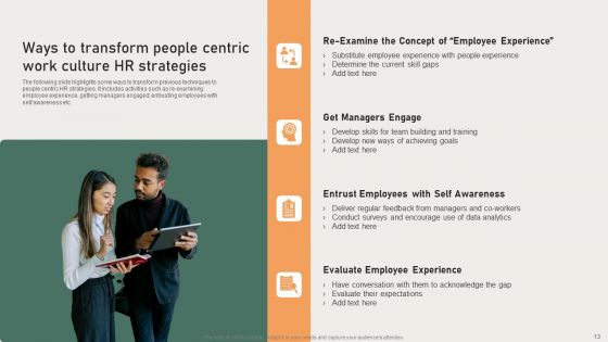 People Centric Work Culture Ppt PowerPoint Presentation Complete With Slides