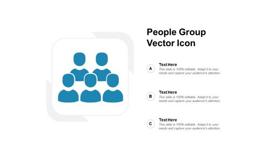 People Group Vector Icon Ppt PowerPoint Presentation Professional Tips