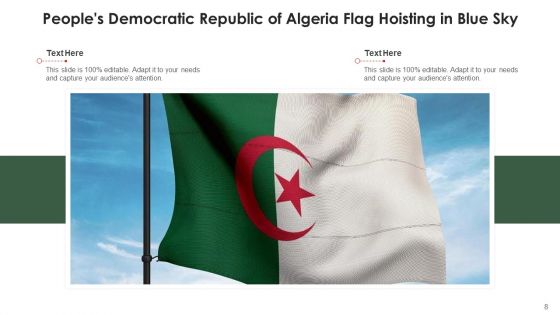 Peoples Democratic Republic Of Algeria Map Provinces Ppt PowerPoint Presentation Complete Deck With Slides