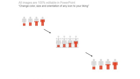 Percentage Chart For Personal Growth Powerpoint Slides