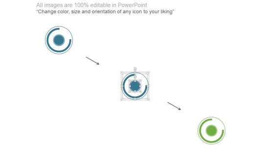 Percentage Charts For Statistical Comparison Powerpoint Slides