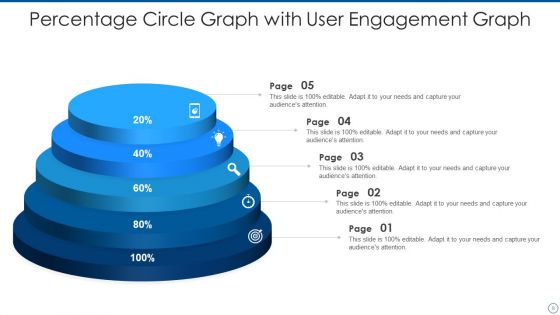 Percentage Circle Graph Ppt PowerPoint Presentation Complete With Slides