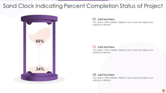 Percentage Completion Status Ppt PowerPoint Presentation Complete Deck With Slides