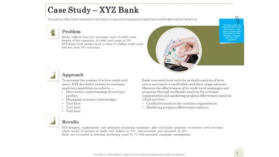 Percentage Share Customer Expenditure Case Study XYZ Bank Elements PDF Percentage Share Customer Expenditure Case Study XYZ Bank Elements PDF