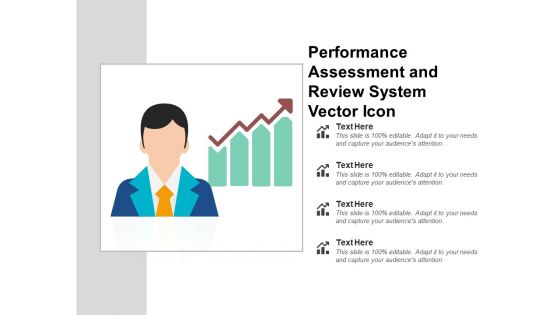 Performance Assessment And Review System Vector Icon Ppt PowerPoint Presentation Inspiration Picture