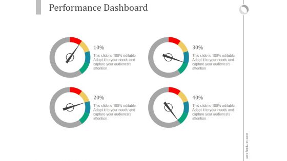 Performance Dashboard Ppt PowerPoint Presentation Background Image
