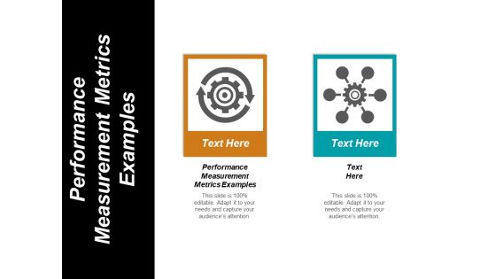 Performance Measurement Metrics Examples Ppt PowerPoint Presentation Summary Slides Cpb