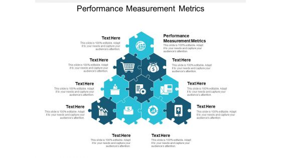 Performance Measurement Metrics Ppt PowerPoint Presentation Inspiration Icon Cpb