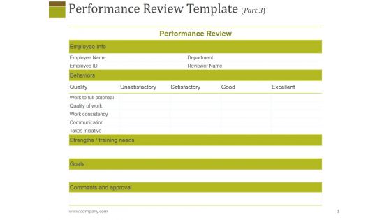 Performance Review Template 3 Ppt PowerPoint Presentation Layouts Graphics Download Performance Review Template 3 Ppt PowerPoint Presentation Layouts Graphics Download