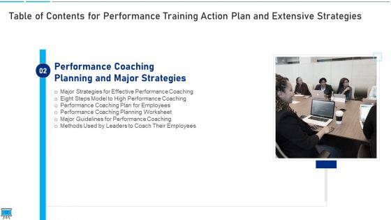 Performance Training Action Plan And Extensive Strategies Ppt PowerPoint Presentation Complete Deck With Slides