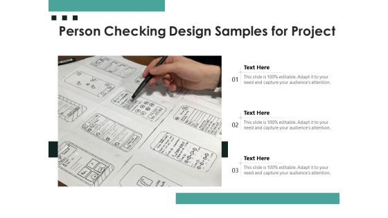 Person Checking Design Samples For Project Ppt PowerPoint Presentation File Summary PDF