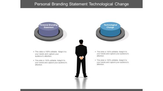 Personal Branding Statement Technological Change Ppt PowerPoint Presentation Outline Deck