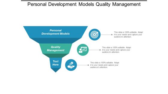 Personal Development Models Quality Management Ppt PowerPoint Presentation Show Backgrounds