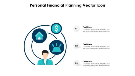 Personal Financial Planning Vector Icon Ppt PowerPoint Presentation Summary Elements PDF