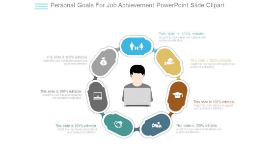 Personal Goals For Job Achievement Powerpoint Slide Clipart