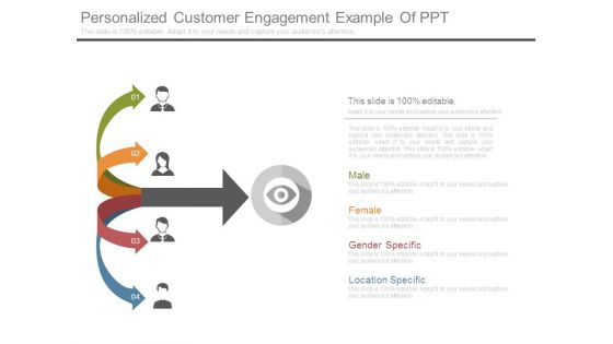 Personalized Customer Engagement Example Of Ppt