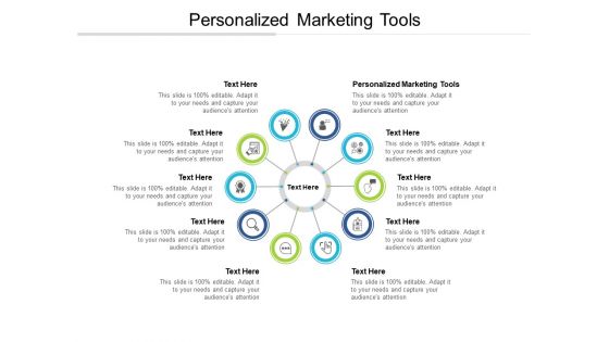 Personalized Marketing Tools Ppt PowerPoint Presentation Pictures Diagrams Cpb