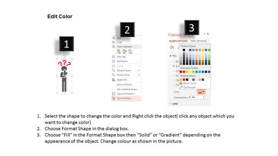 Persons With Ideas And Queries Powerpoint Templates