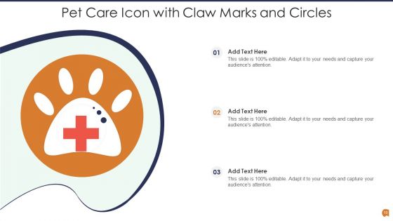 Pet Care Icon Ppt PowerPoint Presentation Complete With Slides