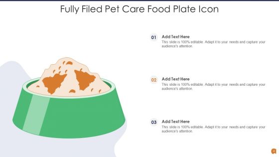 Pet Care Icon Ppt PowerPoint Presentation Complete With Slides