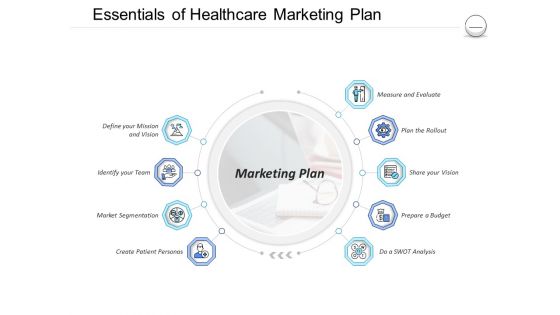 Pharmaceutical Management Essentials Of Healthcare Marketing Plan Ppt Infographics Example PDF