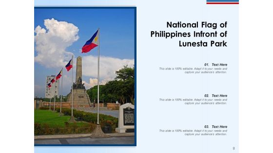 Philippines National Flag Hand Painted Hexagonal Representation Ppt PowerPoint Presentation Complete Deck