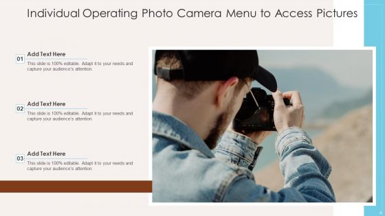 Photo Camera Ppt PowerPoint Presentation Complete Deck With Slides