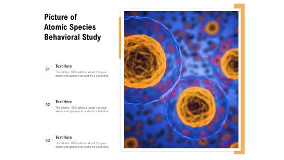 Picture Of Atomic Species Behavioral Study Ppt PowerPoint Presentation Professional Skills PDF