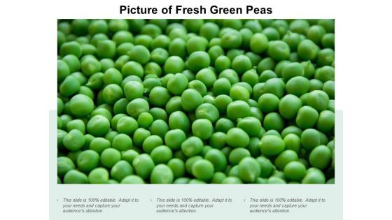 Picture Of Fresh Green Peas Ppt PowerPoint Presentation Pictures Graphics Design