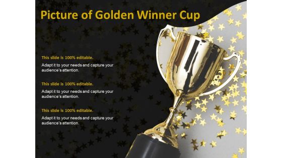 Picture Of Golden Winner Cup Ppt PowerPoint Presentation Infographics Shapes